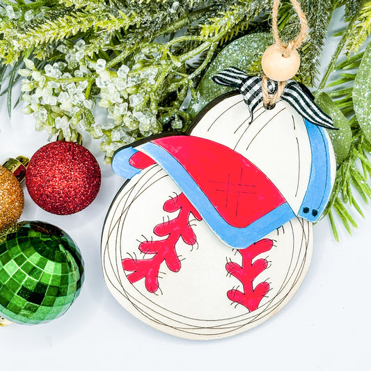 Baseball Cap Ornament